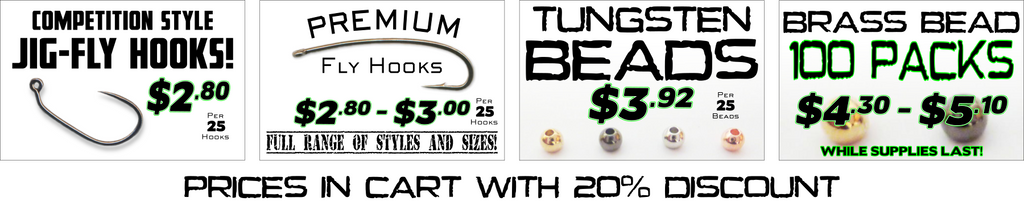 Hooks and Beads 20% off in cart