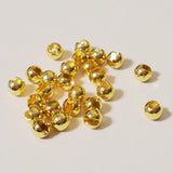 Slotted Tungsten Beads (per 25)
