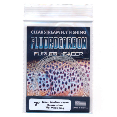 Fluorocarbon Furled Leader
