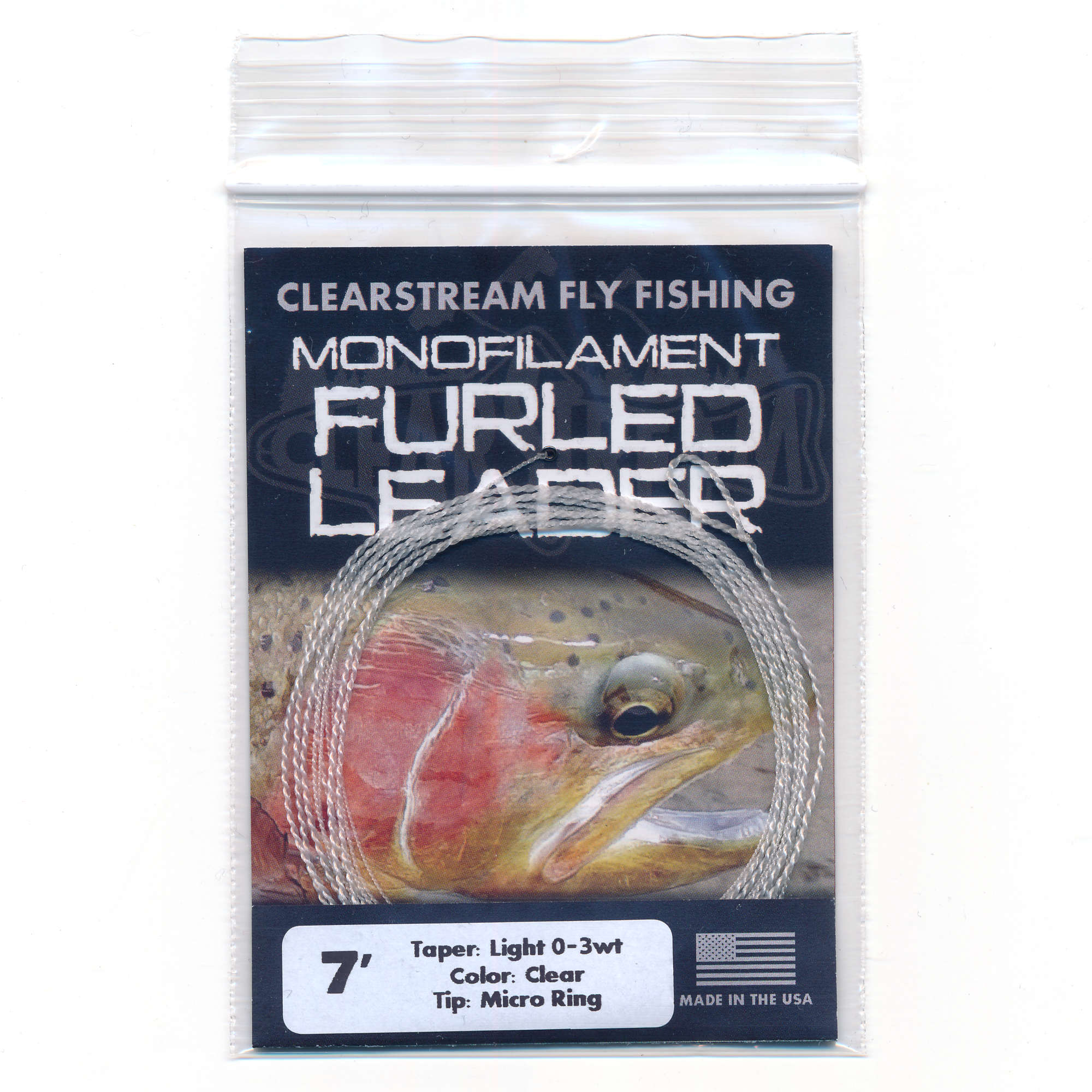 Monofilament Furled Leader