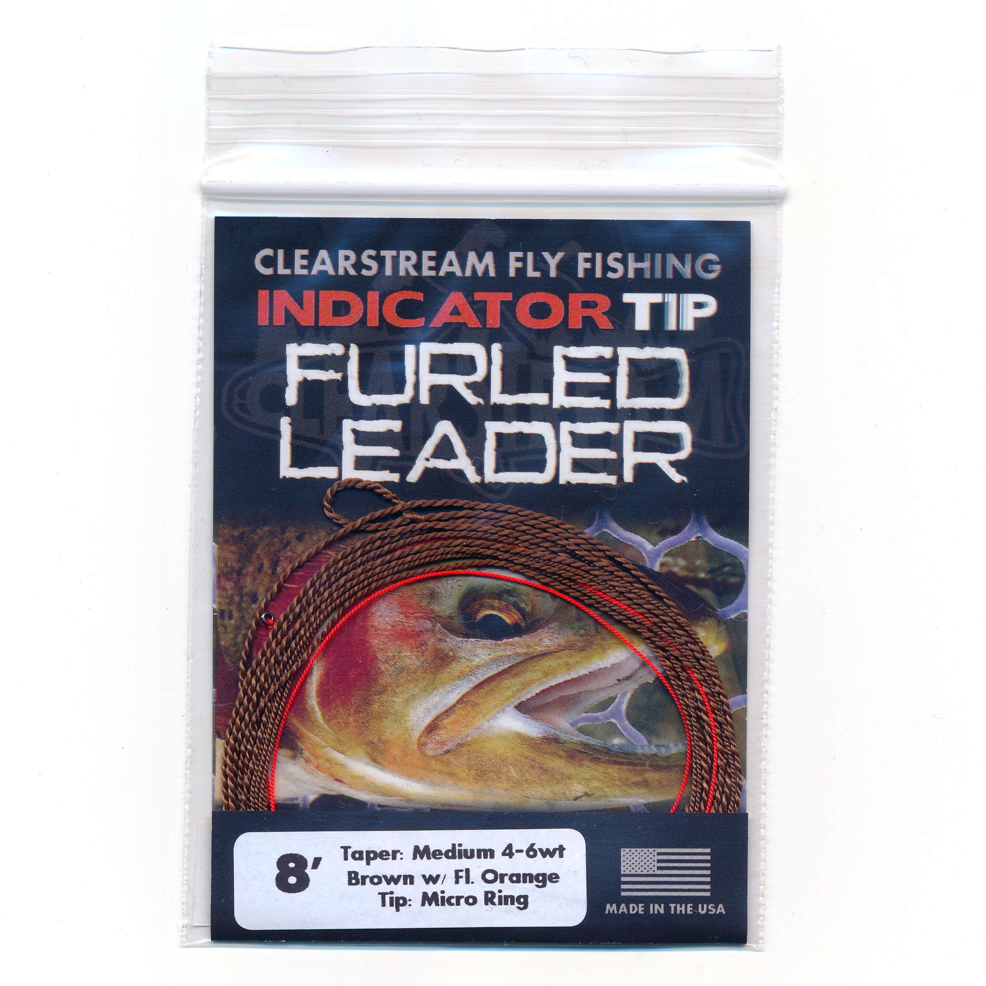 UNI-Thread Indicator Tip Furled Leader – Clearstream Fly Fishing